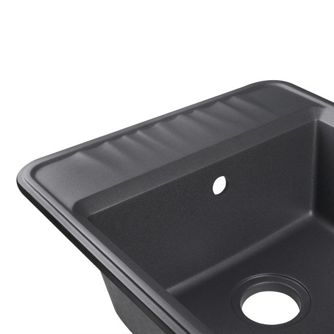 Кухонна мийка Qtap CS 6250 Beton (QT6250BET502)