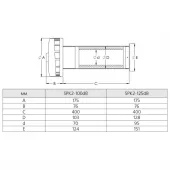 Провітрювач Europlast SPK2-100dB