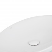 Раковина-чаша Qtap Dove 680х420х120 White с донным клапаном QT0611K160W