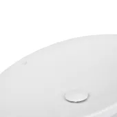 Раковина-чаша Qtap Dove 680х420х120 White с донным клапаном QT0611K160W