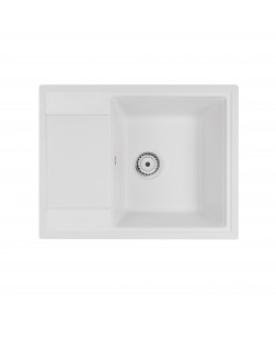 Кухонна мийка Qtap CS 6450 White (QT6450WHI650)