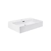 Раковина Qtap Nando K 600х355х125 White с донным клапаном QT12117060KW