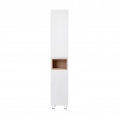 Пенал напольный Qtap Robin 350х1950х316 White/Whitish oak QT1376PN1651RWWO