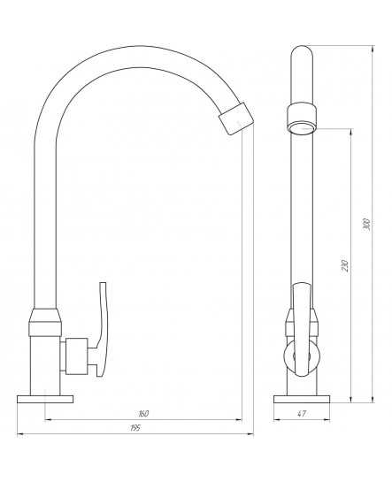 Монокран EcoMix EMS-23W