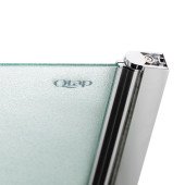 Душевая дверь в нишу Qtap Presto CRM208.P5 80х185 см, стекло Pear 5 мм Душевая дверь в нишу Qtap Presto CRM208.P5 80х185 см, стекло Pear 5 мм