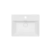 Раковина Qtap Nando K 410х355х125 White с донным клапаном QT12117041KW