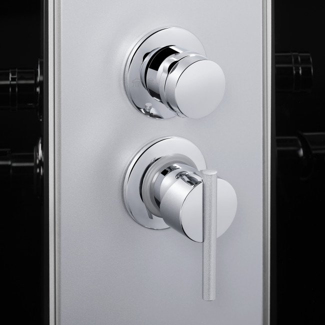 Гідромасажний бокс Lidz Tani SBM90x90.SAT.HIGH.GR з піддон Kupala