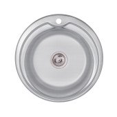 Кухонная мойка Lidz 510-D 0,6 мм Decor (LIDZ510D06DEC160)