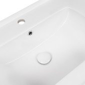 Раковина Qtap Albatross E49 800х490х200 White з донним клапаном QT01119080E49W Раковина Qtap Albatross E49 800х490х200 White з донним клапаном QT01119080E49W