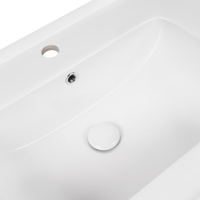 Раковина Qtap Albatross E49 800х490х200 White з донним клапаном QT01119080E49W Раковина Qtap Albatross E49 800х490х200 White з донним клапаном QT01119080E49W