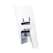 Змішувач прихованого монтажу для ванни Bianchi Fly INDFLY2304073CRM для трьох споживачів Змішувач прихованого монтажу для ванни Bianchi Fly INDFLY2304073CRM для трьох споживачів