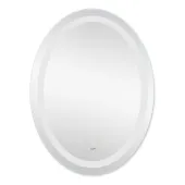 Дзеркало Qtap Mideya 600х800 (DC-B805-1) з LED-підсвічуванням та антизапотіванням QT2078B8051W