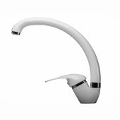 Смеситель для кухни EcoMix GEZ-WHITE-203S