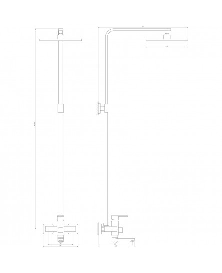 Душова система Globus Lux VAN-GLM-0026-11-Graphite