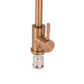 Змішувач для кухні Qtap D007FBR PVD