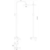 Душевая система Globus Lux GLLR-1111