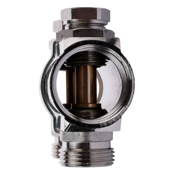 Колектор з регуляторами та кріпленням ECO 001B 1"x5 2