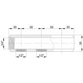 Колектор Icma 3/4" 3 виходи №1102