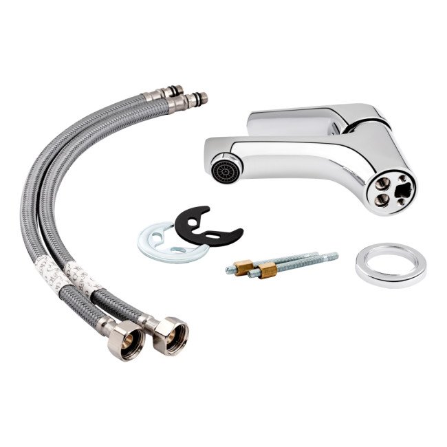 Змішувач для раковини Qtap Ortiz CRM 001 Змішувач для раковини Qtap Ortiz CRM 001