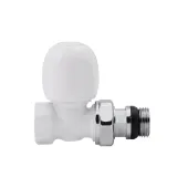 Кран радиаторный Icma 1/2" с антипротечкой прямой №1125