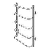 Сушарка для рушників водяна Lidz Standard (CRM) D32/20х1/2" 400x700 P5 Сушарка для рушників водяна Lidz Standard (CRM) D32/20х1/2" 400x700 P5