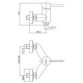 Смеситель для душа Bianchi Style NKSESDSTY2005SKNKS Смеситель для душа Bianchi Style NKSESDSTY2005SKNKS