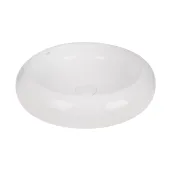 Раковина-чаша Qtap Robin 460x460x100 White с донным клапаном QT13113062W