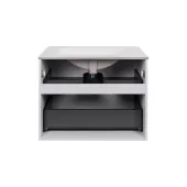 Комплект Qtap Tern 700х580х437 White тумба підвісна + раковина урізна QT1772TPL7013070CW