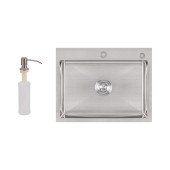 Набір 2 в 1 Lidz кухонна мийка H5845 3.0/1.0 мм Brush + дозатор для миючого засобу Набір 2 в 1 Lidz кухонна мийка H5845 3.0/1.0 мм Brush + дозатор для миючого засобу