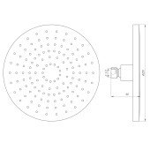Душова лійка Globus Lux SD09A Душова лійка Globus Lux SD09A