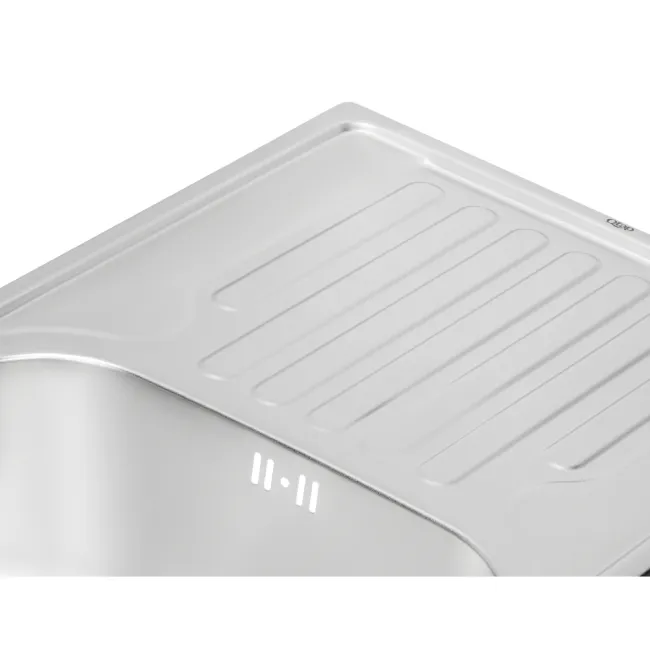 Кухонна мийка Qtap 7843 0,8 мм Satin (QT7843SAT08)
