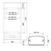 Водонагреватель Tesy BelliSlimo DRY 65 л, сухой ТЭН 2,4 кВт (GCR802724DE31ECW) 304607