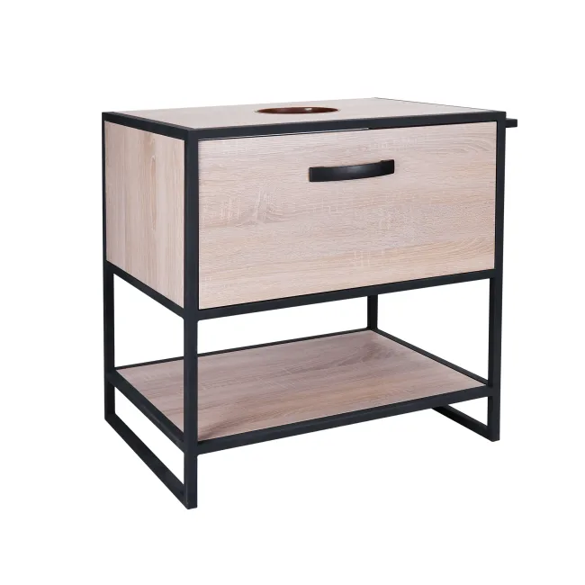 Тумба підлогова Qtap Taurus 700х616х469 Whitish oak зі стільницею QT2480TNT73WO Тумба підлогова Qtap Taurus 700х616х469 Whitish oak зі стільницею QT2480TNT73WO