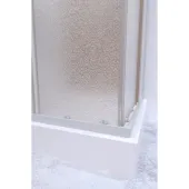 Душевая кабина Qtap Presto WHI1099SP5 90х90 см, стекло Pear 5 мм без поддона