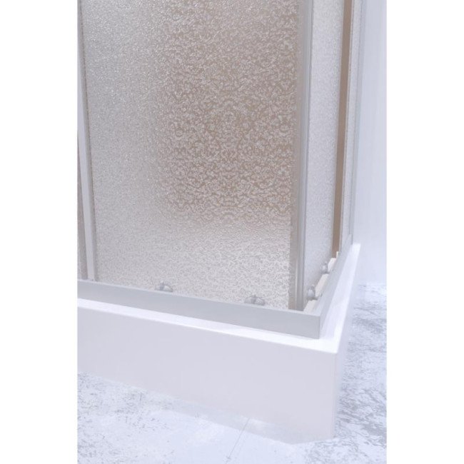 Душова кабіна Qtap Presto WHI1099SP5 90х90 см, скло Pear 5 мм без піддона Душова кабіна Qtap Presto WHI1099SP5 90х90 см, скло Pear 5 мм без піддона