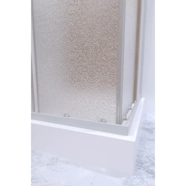 Душевая кабина Qtap Presto WHI1099SP5 90х90 см, стекло Pear 5 мм без поддона