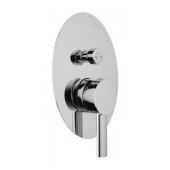 Змішувач прихованого монтажу для душу Bianchi Over INDOVR2010CRM для двох споживачів Змішувач прихованого монтажу для душу Bianchi Over INDOVR2010CRM для двох споживачів