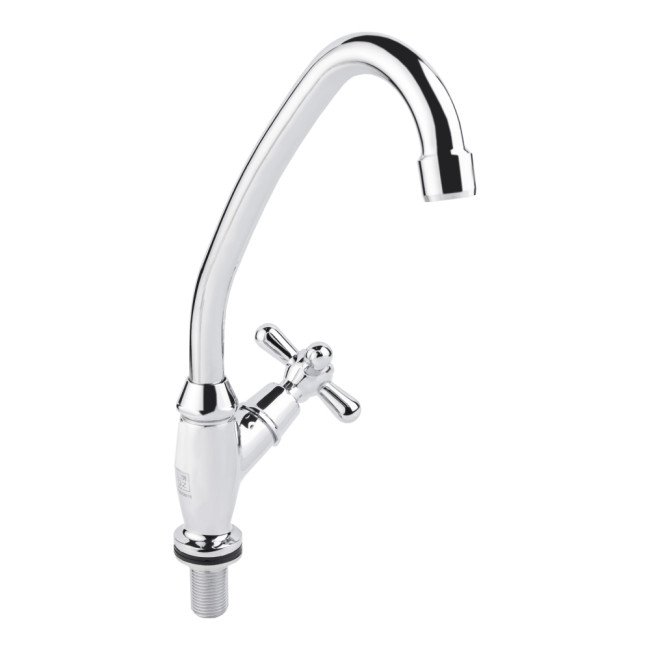 Кран на одну воду для кухні Lidz (CRM) Dominox 15 269F Кран на одну воду для кухні Lidz (CRM) Dominox 15 269F