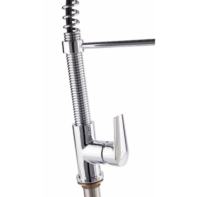 Смеситель для кухни Qtap Tenso CRM 013F с рефлекторным изливом