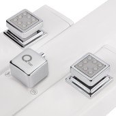 Душова панель Qtap WHI 1102 Душова панель Qtap WHI 1102