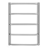 Сушарка для рушників водяна Lidz Standard (CRM) D32/20х1/2" 400x600 P5 Сушарка для рушників водяна Lidz Standard (CRM) D32/20х1/2" 400x600 P5