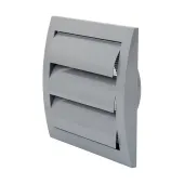 Вентиляционная решетка с гравитационными жалюзи Europlast ND12ZP