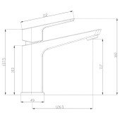 Смеситель для раковины Bianchi Fly LVBFLY2002073IMCRM