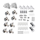 Душевая кабина Lidz Wiezak SC90x90.SAT.LOW.L, стекло Linie 4 мм без поддона Душевая кабина Lidz Wiezak SC90x90.SAT.LOW.L, стекло Linie 4 мм без поддона