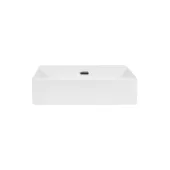 Раковина Qtap Nando C 500х420х125 White с донным клапаном QT12117050CW