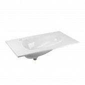 Раковина Qtap Virgo 800х480х167 White с донным клапаном QT1811FL8128BLW