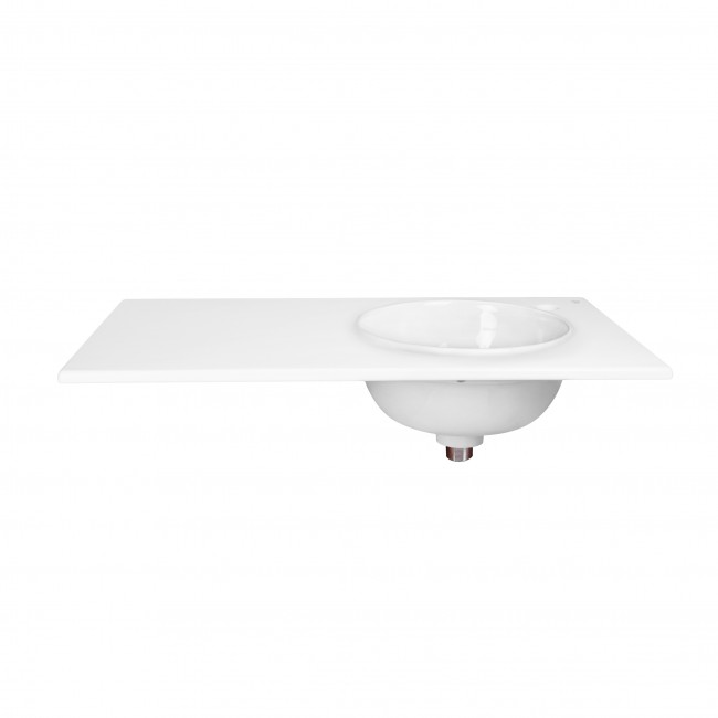 Раковина Qtap Virgo 800х460х300 White с донным клапаном QT1811FL8130ARRW