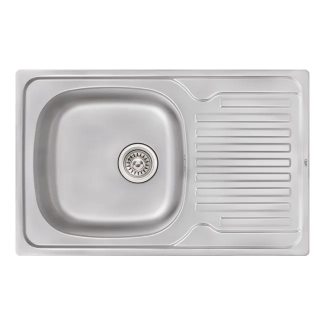 Кухонна мийка Qtap 7850 0,8 мм Satin (QT7850SAT08) Кухонна мийка Qtap 7850 0,8 мм Satin (QT7850SAT08)