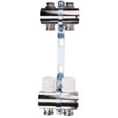 Колектор з регуляторами та кріпленням ECO 001B 1"x2 Колектор з регуляторами та кріпленням ECO 001B 1"x2