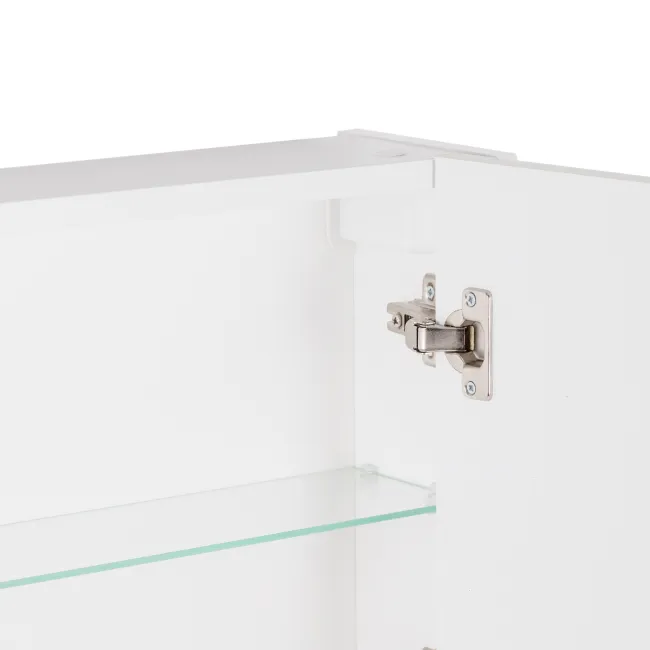 Дзеркальна шафа підвісна Qtap Scorpio 600х600х145 White QT1477ZP601W